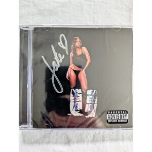 Tate Mcrae Signed Think Later CD Sealed New Autographed Silver
